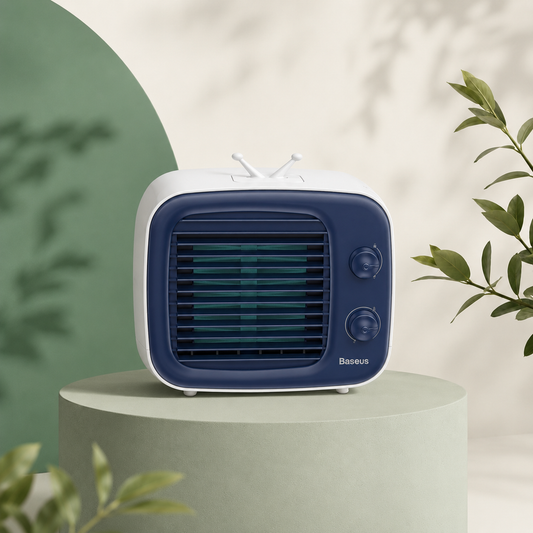 Portable Mini Air Conditioner — USB, 3 Speeds, Silent